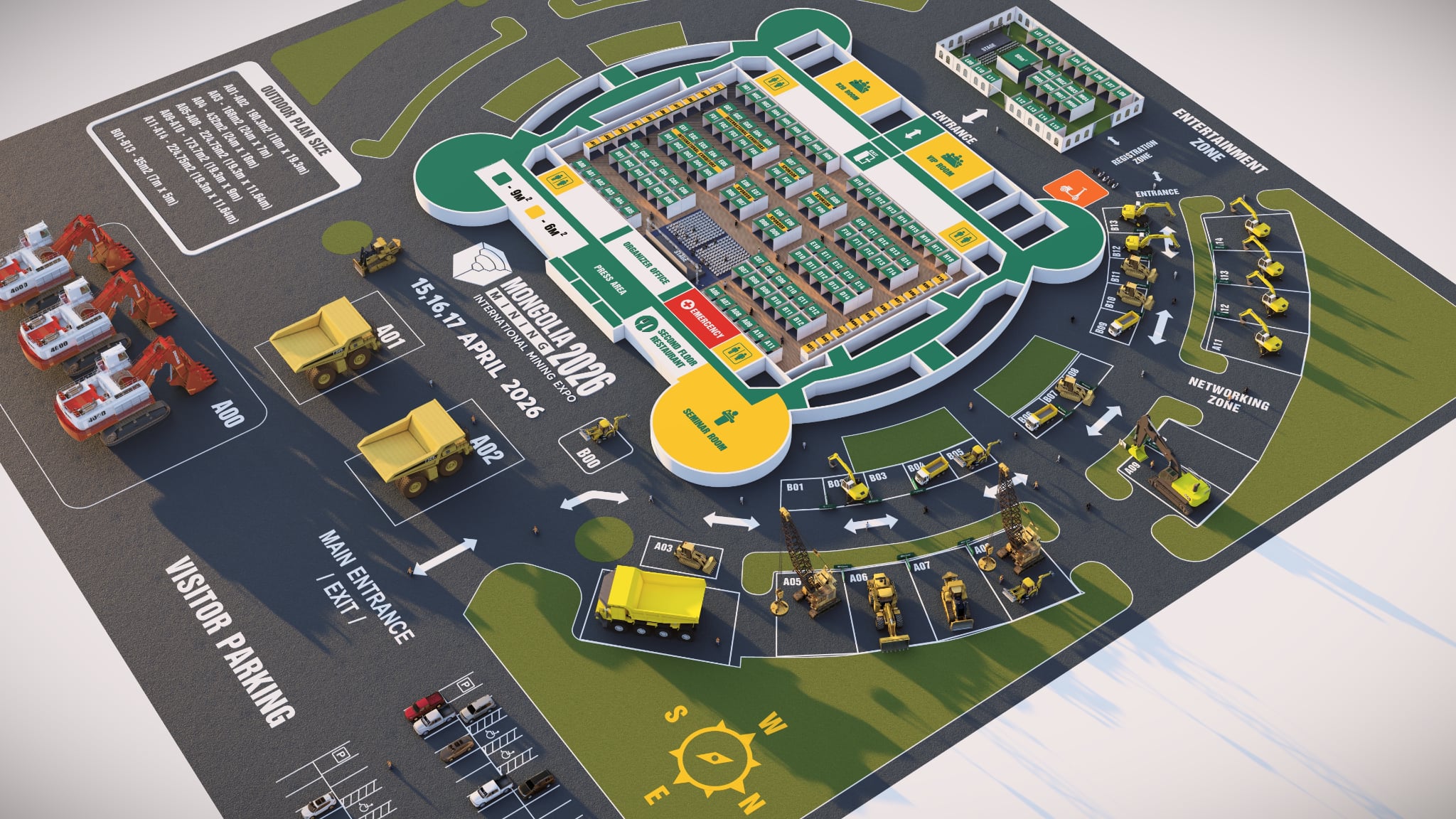 Mongolia Mining олон улсын үзэсгэлэн 14 дэх жилдээ 4 дүгээр сарын 17-19 өдрүүдэд зохион байгуулагдах гэж байна.